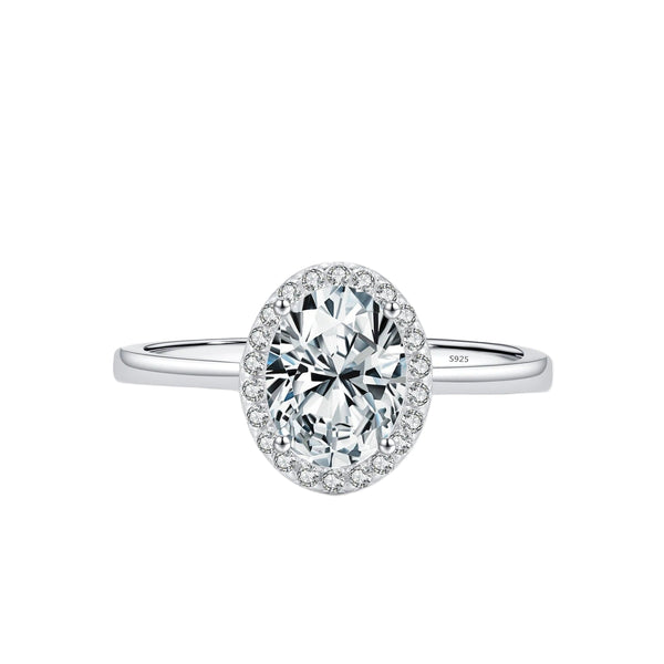 Classic Oval Engagement Ring