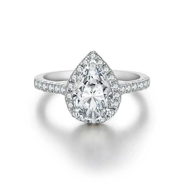 Engagement Halo Ring