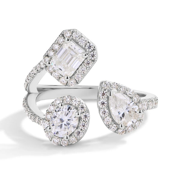Three Stone Engagement Ring
