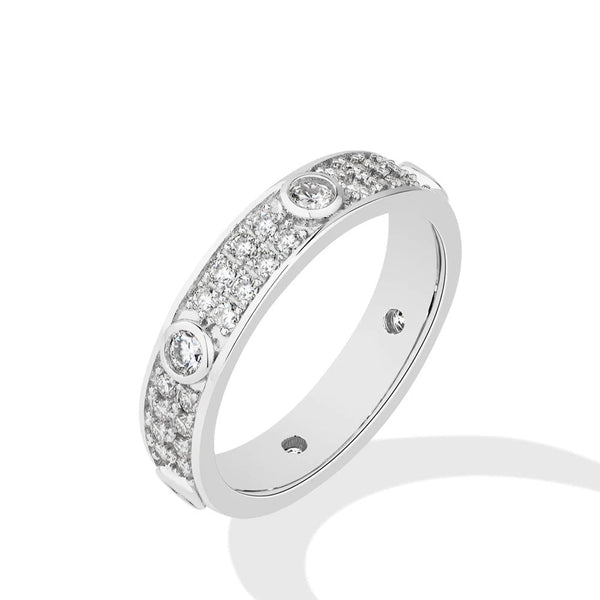 Ocean Luxe Moissanite Ring