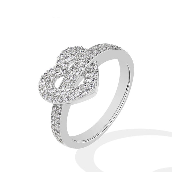 Heart Moissanite Ring